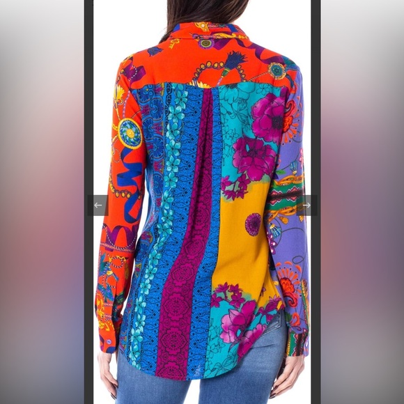895. Desigual Beautiful Women's blouse - Picture 2 of 2